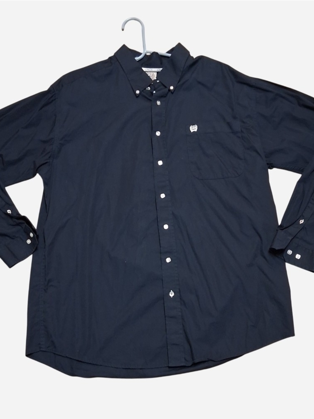 Cinch Men's Black Button-Down Shirt
